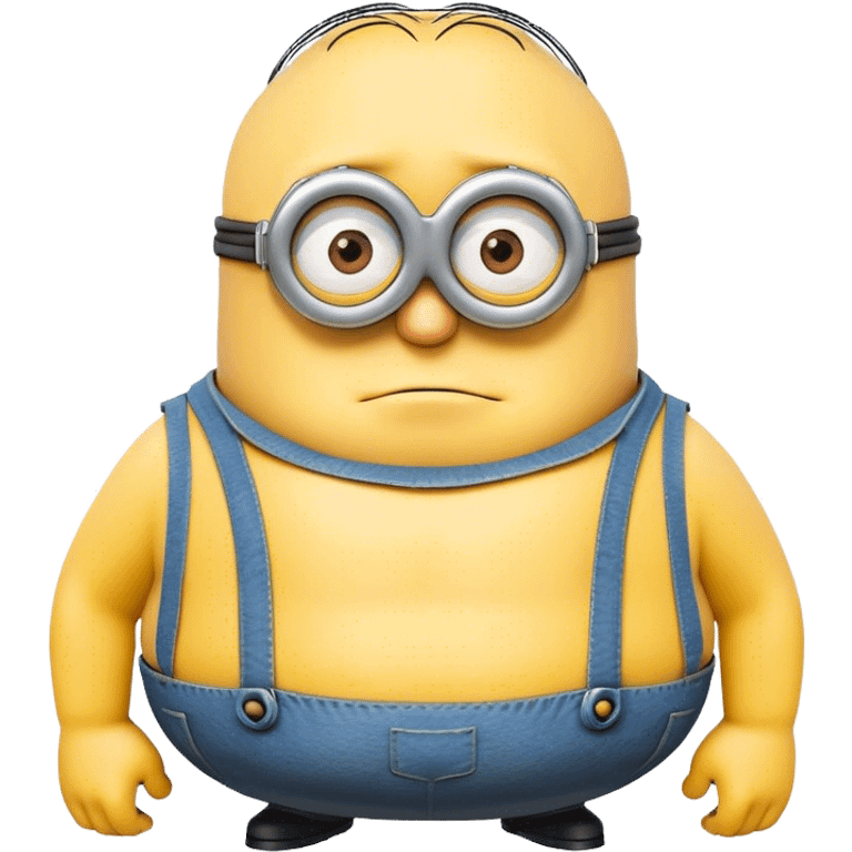 obese minion from despicable me emoji