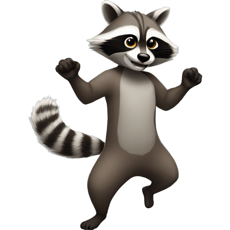 racoon dance emoji