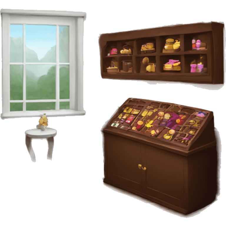 chocolate room emoji