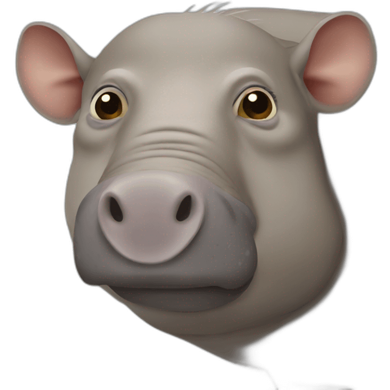 Mother Babirusa emoji