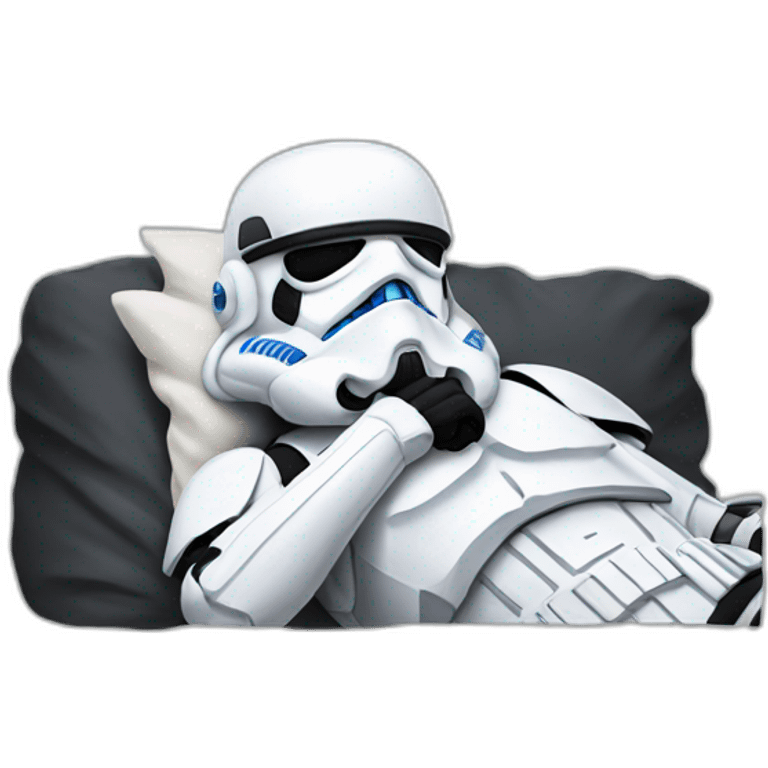 sleeping stormtrooper emoji