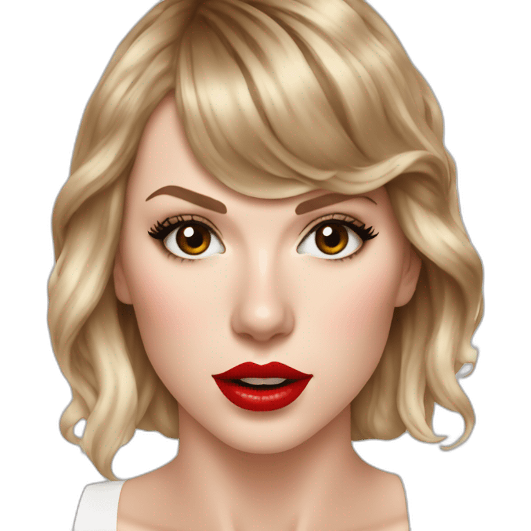 taylor-swift-selfie-milk-on-face-dripping emoji