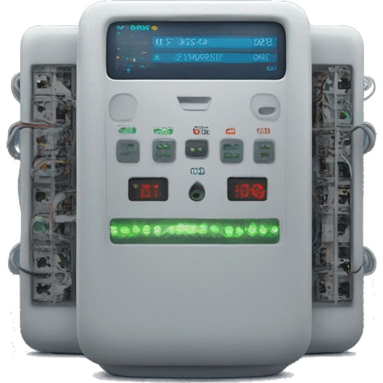 Electricity server monitoring by bot emoji