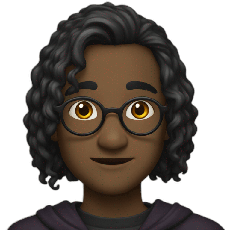 Harry potter black emoji