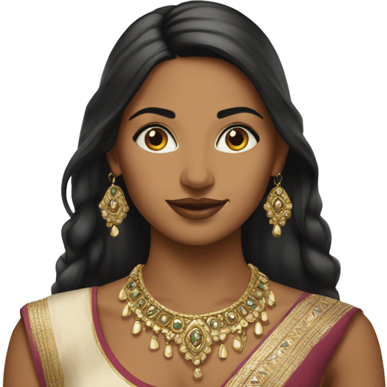 Indian beauty emoji