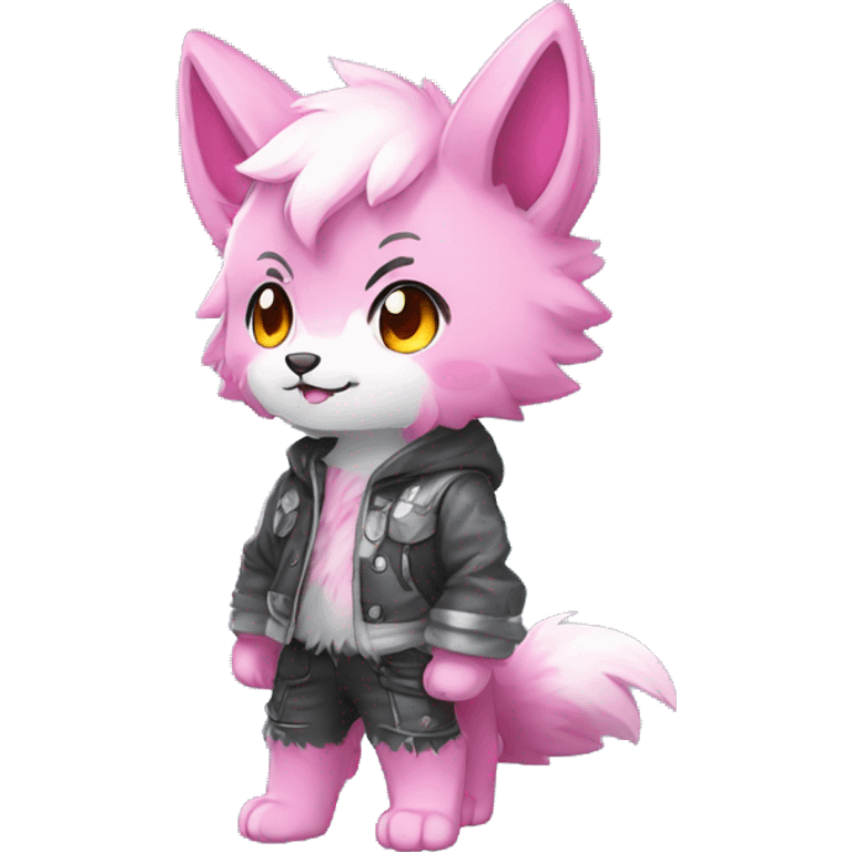  High quality Cute Cool Kawaii edgy Pretty Chibi Fur-Sona Shiny Colorful Sparkly Fakemon Full Body emoji