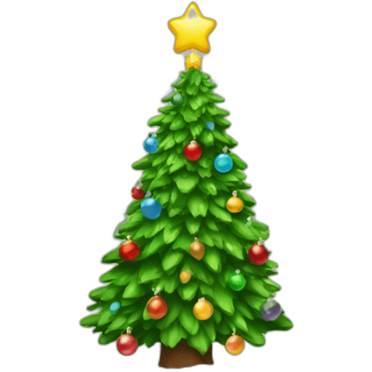 christmas tree in school emoji