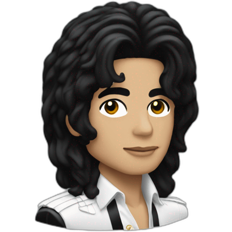 Michael Jackson 3/4 view emoji