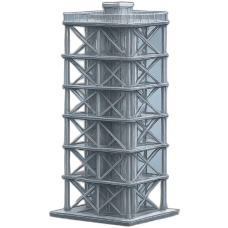 Aluminium tower emoji