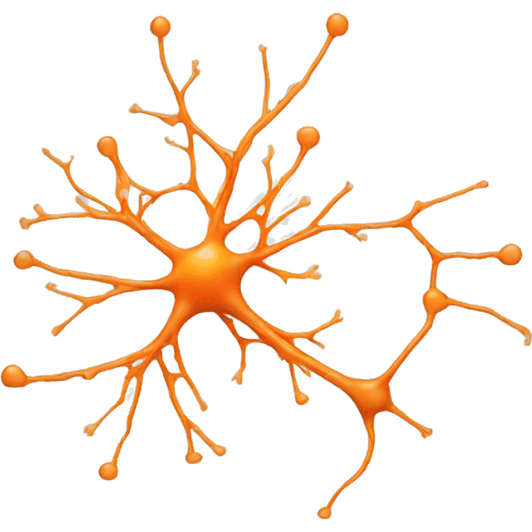  a Neuron like an orange emoji