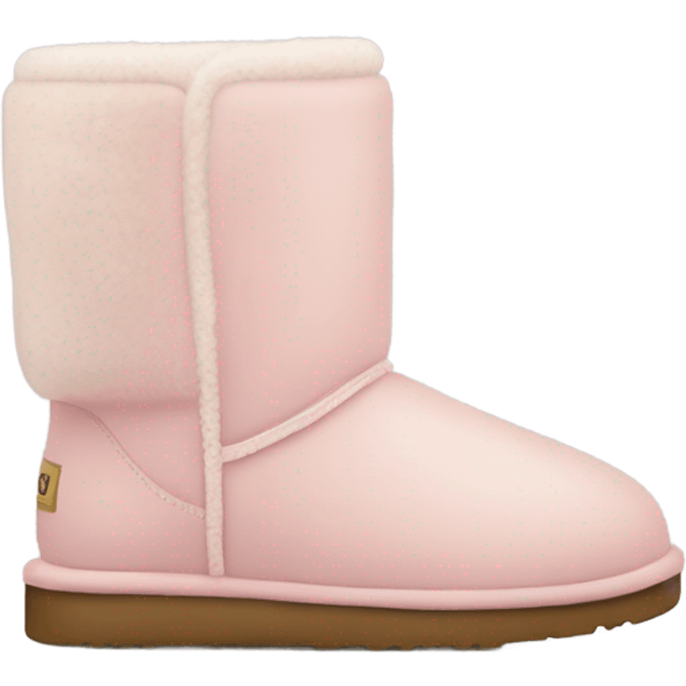 Light pink uggs emoji