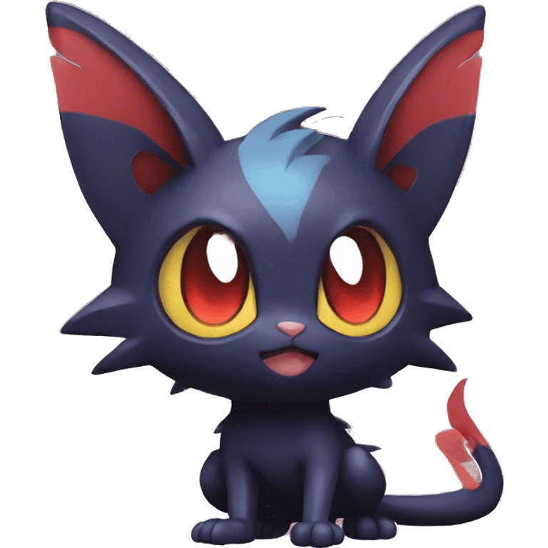 Cool Cute Edgy Chibi Noibat-Litten-Pokémon-Fakémon-hybrid emoji