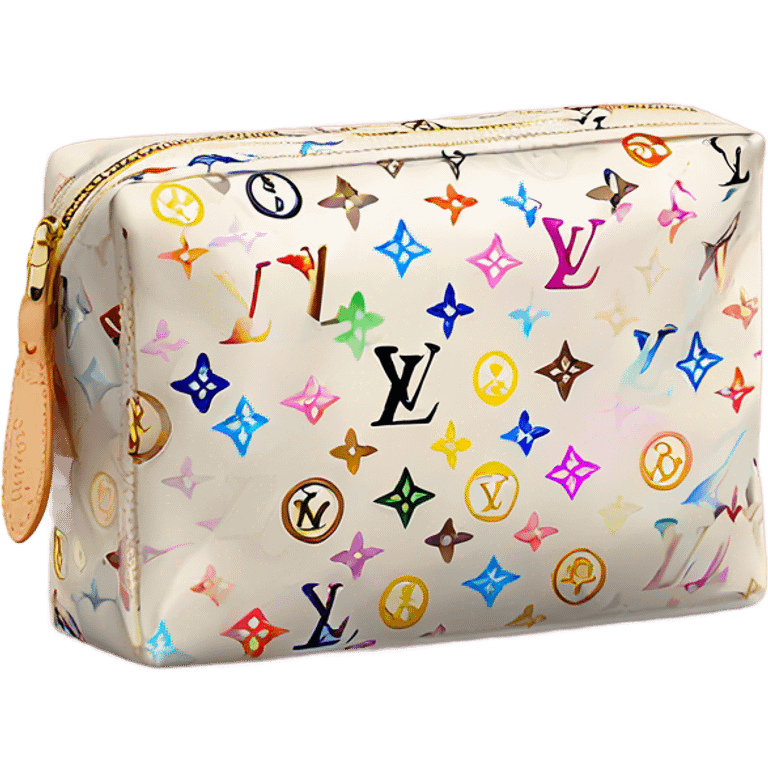 Louis Vuitton cosmetic bag  emoji