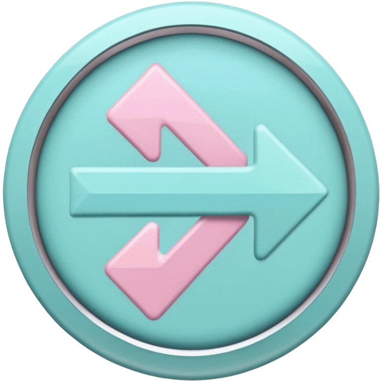 pastel button arrow emoji