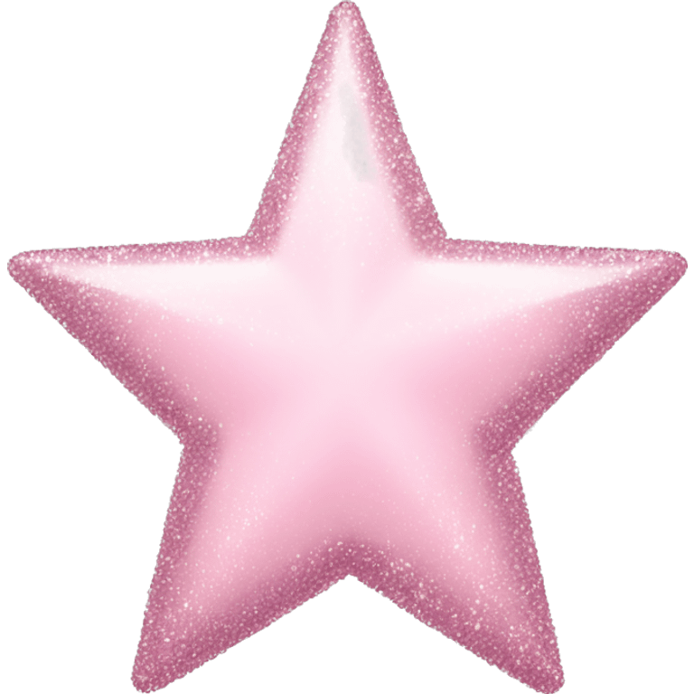 pale pink star sparkle emoji