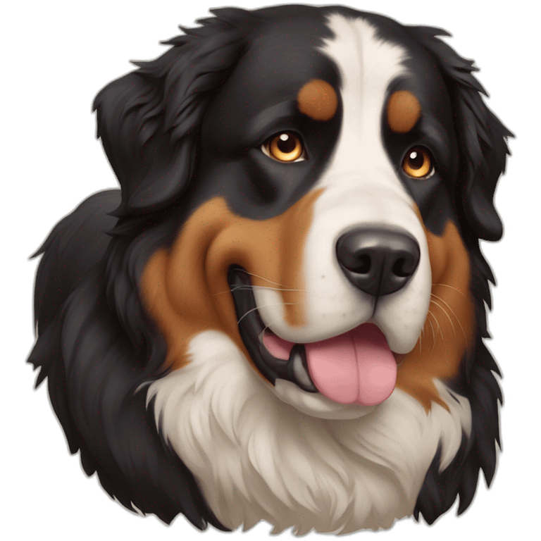 Bernese Mountain Dog Fat emoji