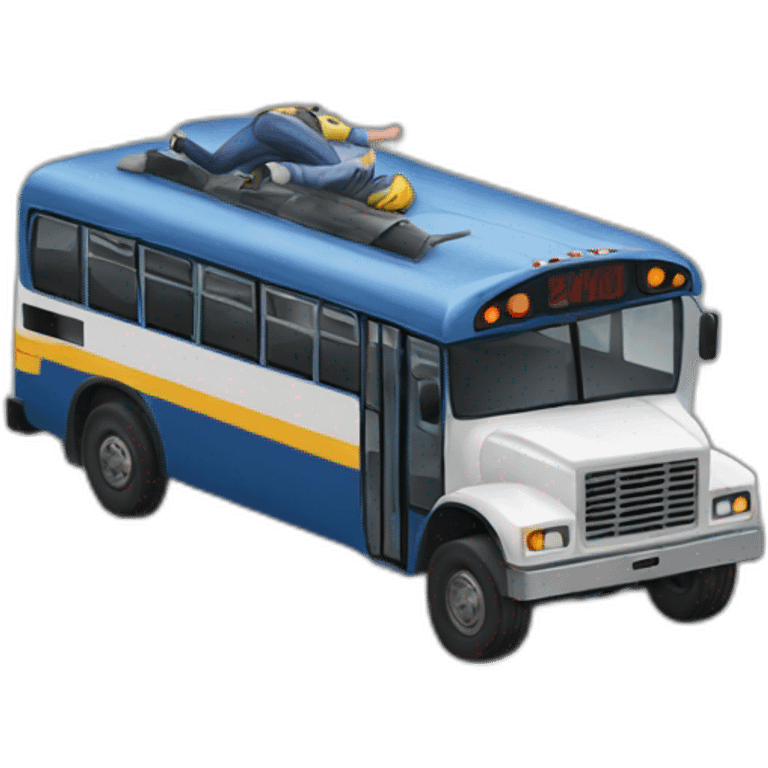 rambo bus accident emoji