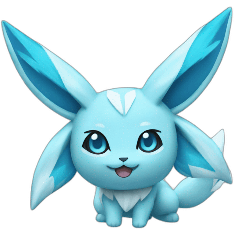 Glaceon Pokemon emoji