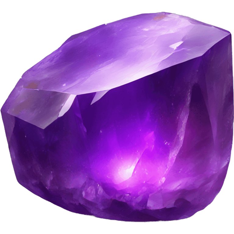 Rainbow Amethyst Chunk gem emoji