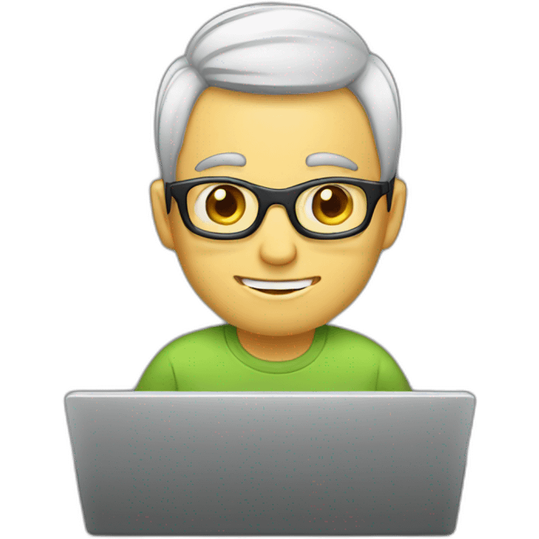 guy-coding-on-laptop emoji