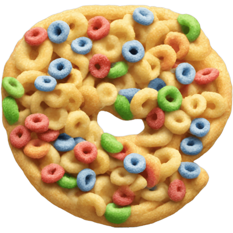 Fruit loop (like the cereal) emoji