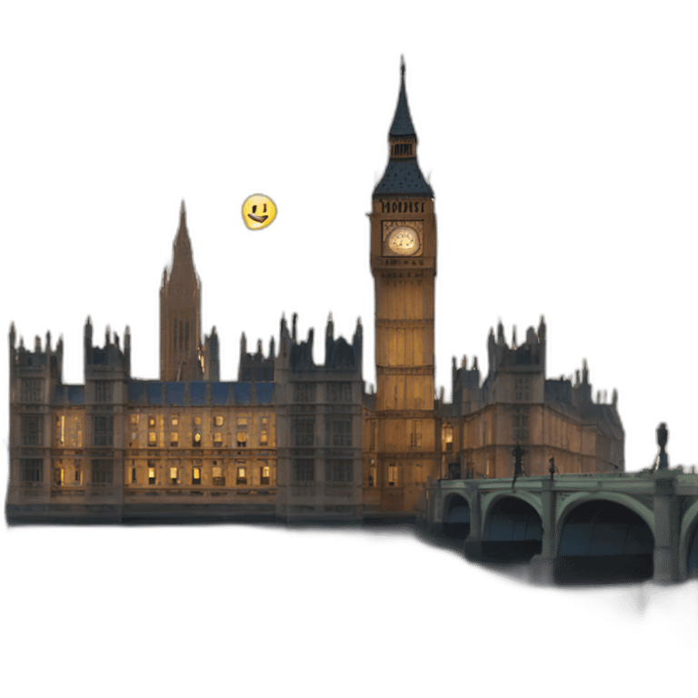 houses of parliament emoji