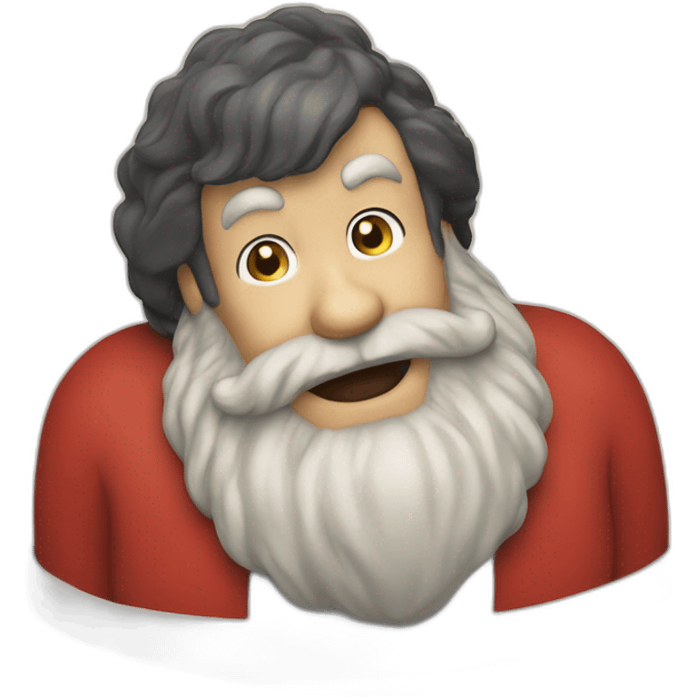 bud spencer is santa clause emoji