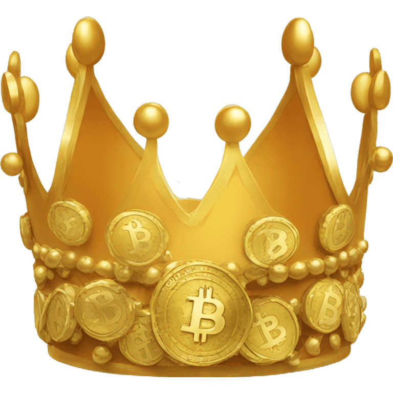 bitcoin crown emoji