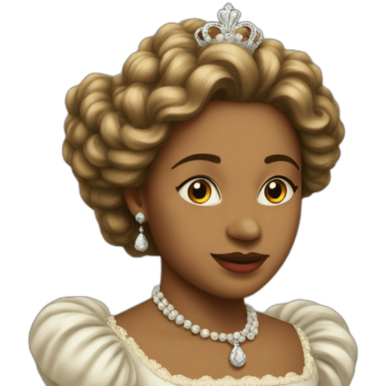 La reine d'Angleterre emoji