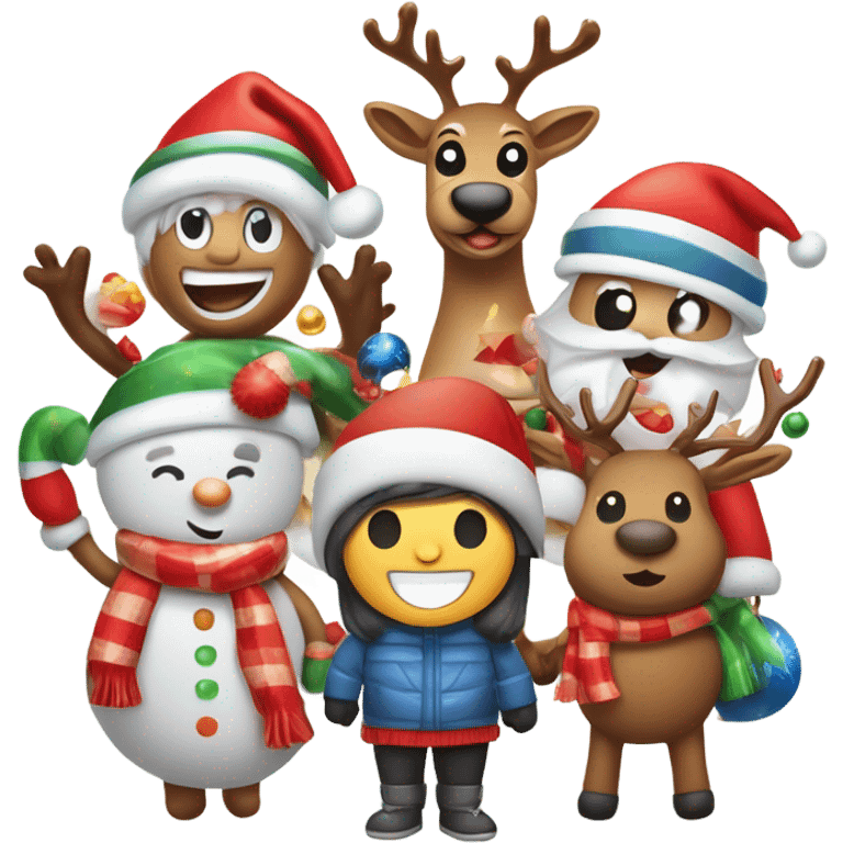 Cute Christmas  emoji