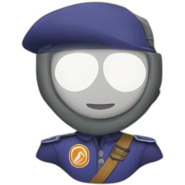 Salut scout emoji