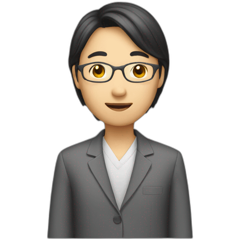 Asian teacher emoji