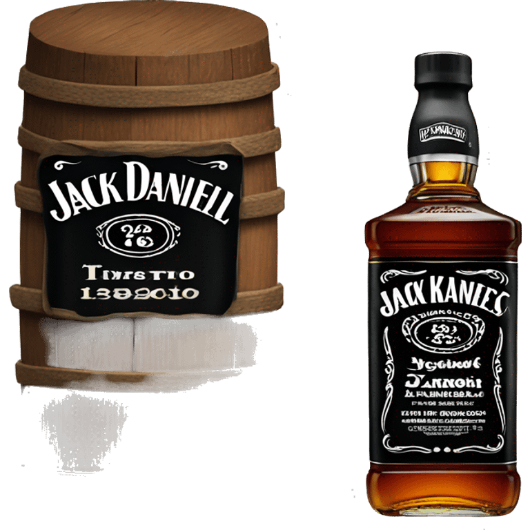 Jack Daniel’s bottle emoji