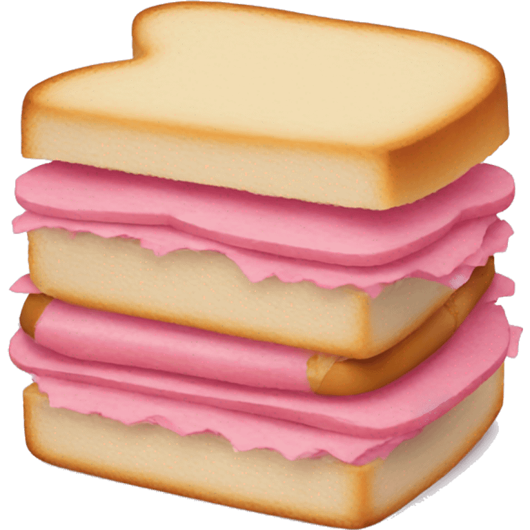 Pink sandwich  emoji