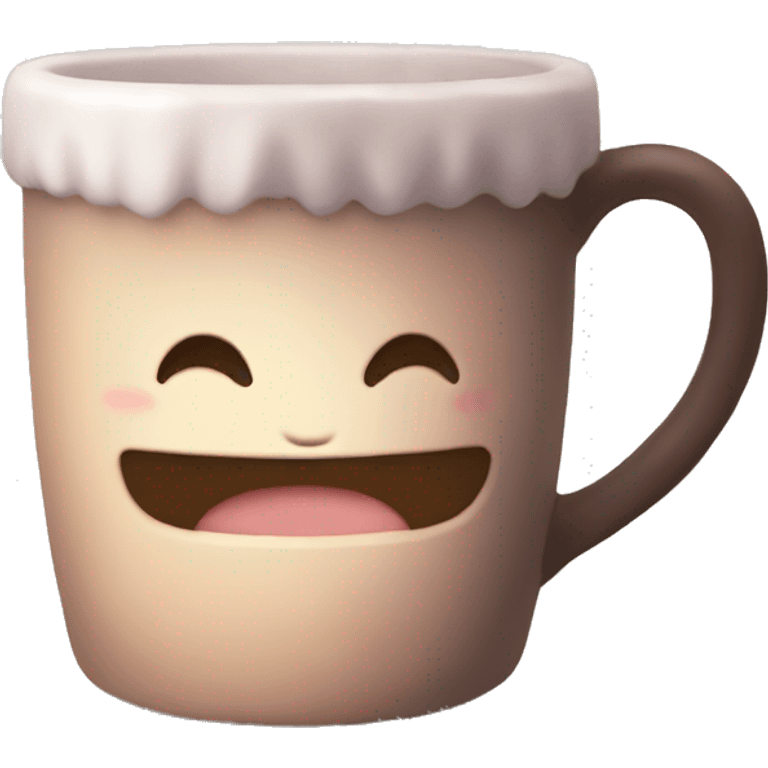 Cute aesthetic cup cozzy emoji