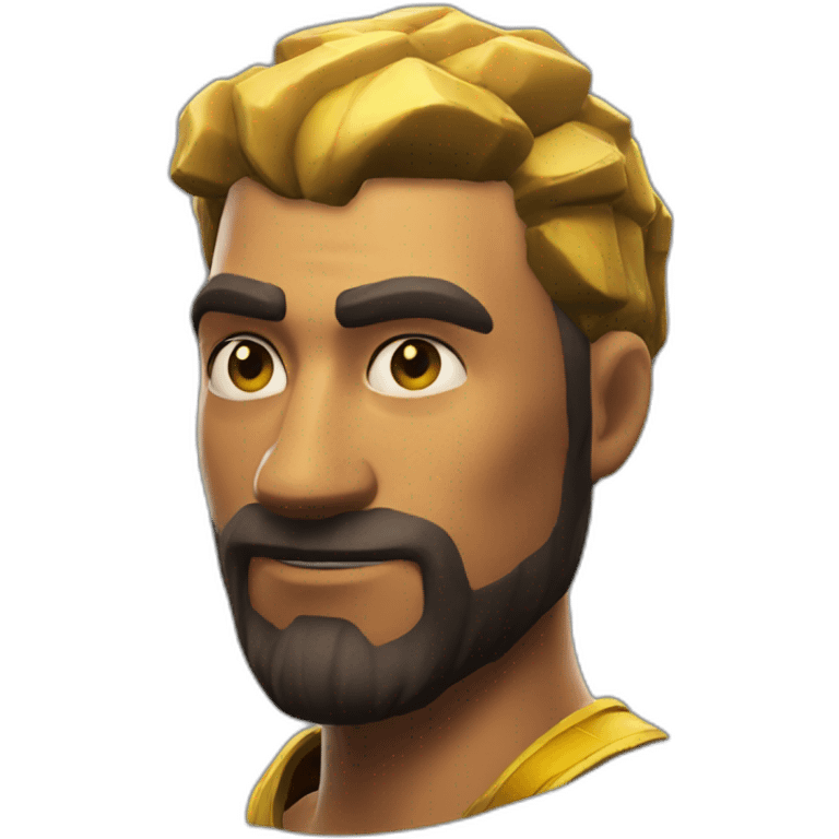 Skin Fortnite Midas  emoji