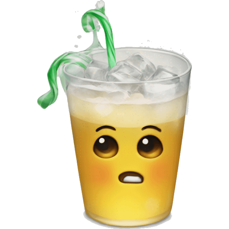 New Year's drink emoji