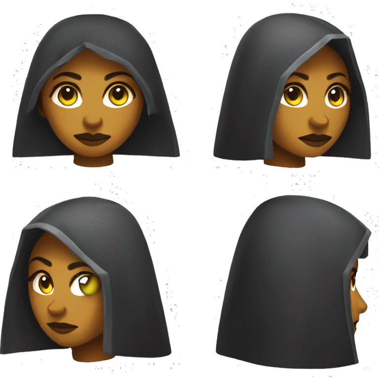 warcraft priest female with monocle emoji emoji