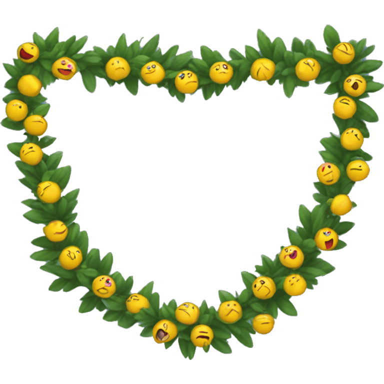 Garland emoji