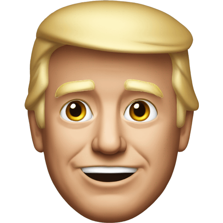 Donald Trump caricature  emoji