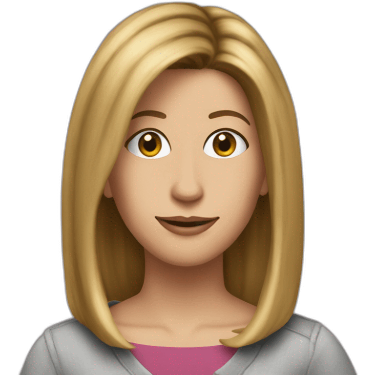 photo-real-Rachel Green emoji