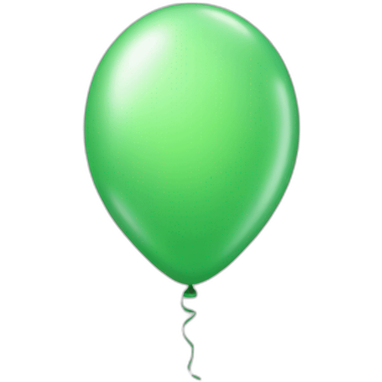 Light green balloon emoji