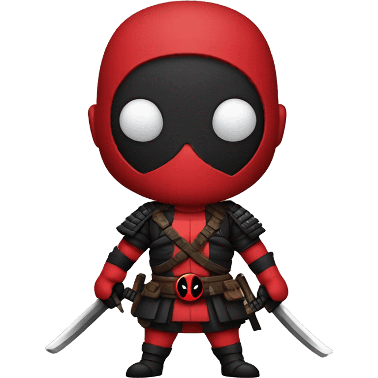 deadpool samurai emoji