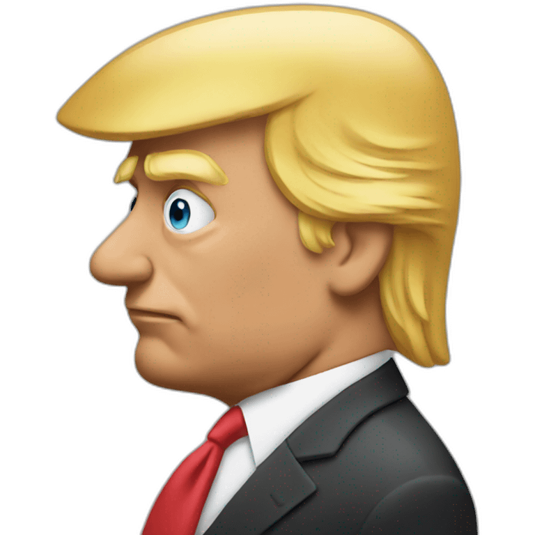 trump long nose emoji