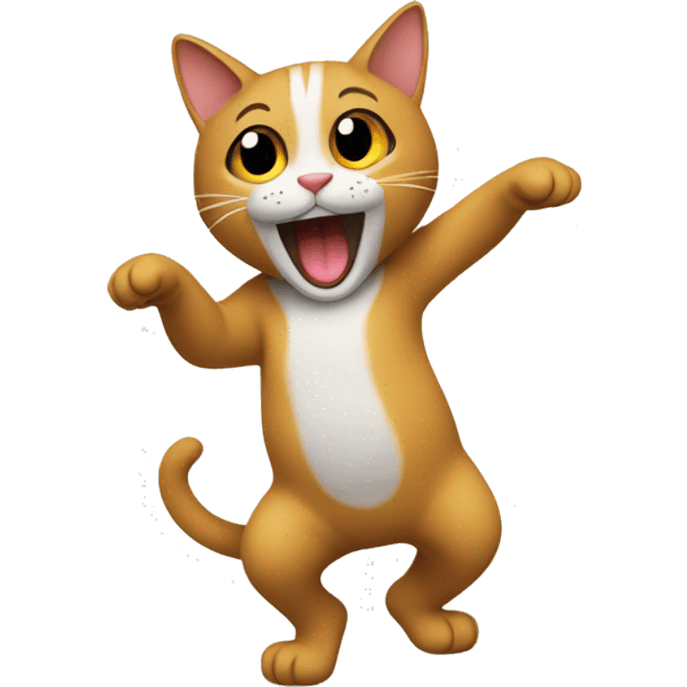 Gato bailando  emoji