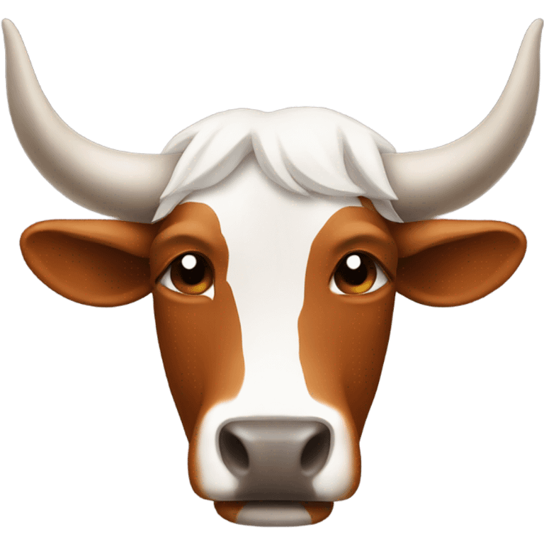 Crying Texas Longhorn emoji