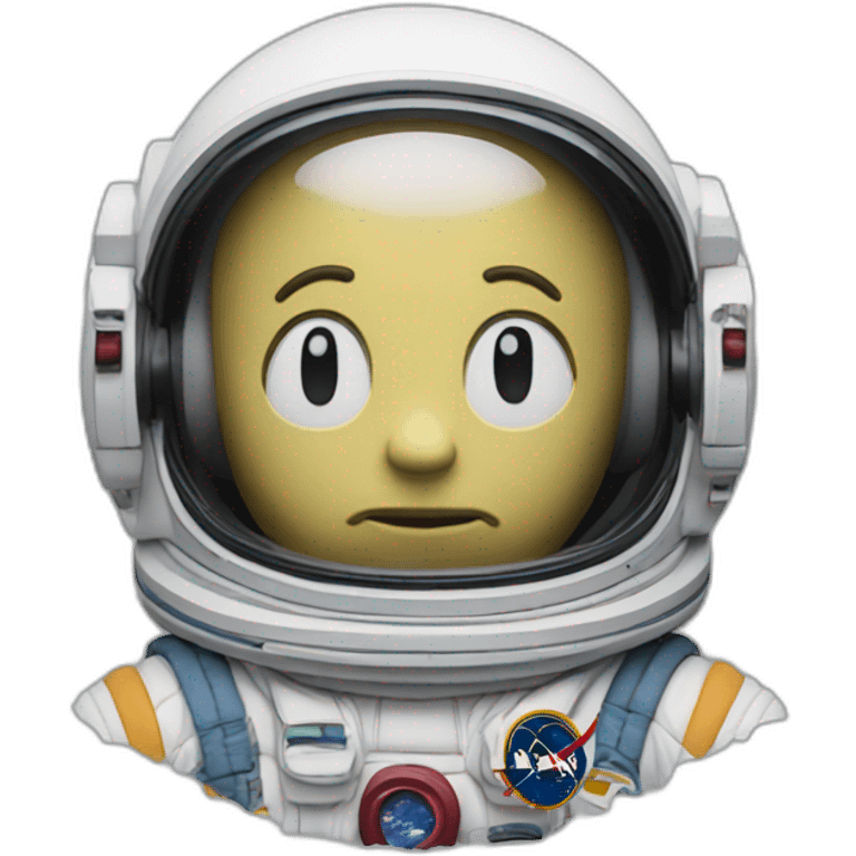 astronaut by KAWS emoji