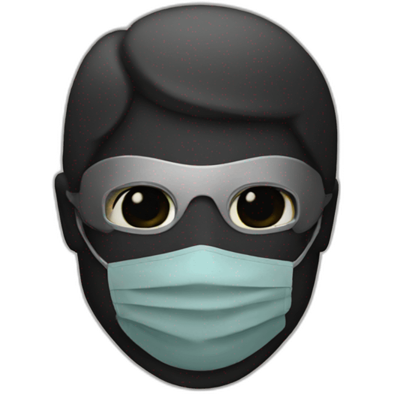 masked man emoji