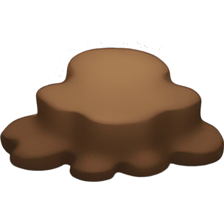 brown puddle  emoji