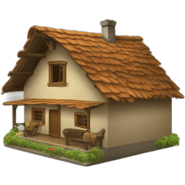 Casa rural emoji